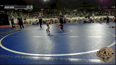 52 lbs Round Of 16 - Luke Baysinger, Shelton Wrestling Academy vs Wade Hines, Standfast