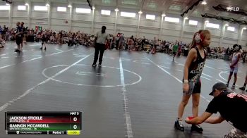 68 lbs Round 2 (8 Team) - Jackson Bish, Upstate Uprising vs Lilli Holmes, 84 Athletes