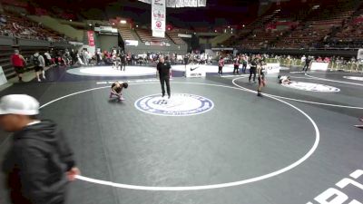 115 lbs Quarters - Aiden Sanchez vs Sebastian Kiyan, MTC - MANTANONA TRAINING CENTER