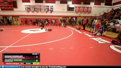 45 lbs Round 3 - Maximus Sanchez, Washington vs Jiovani Rodriguez, Victory Wrestling-Central WA