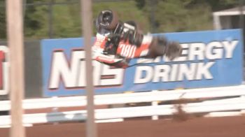 Ryan Timms Sets Track Record Then Flips Big At Red Dirt Raceway