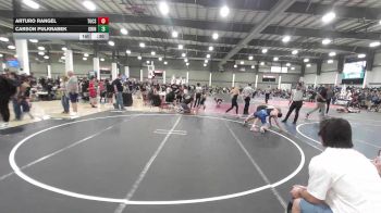 116 lbs 3rd Place - Arturo Rangel, Tucson Cyclones vs Carson Pulkrabek, Grindhouse WC