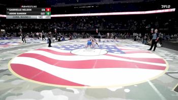 Cons. Round 2 - Addie Sander, Custer vs Gabrielle Nelson, St. Thomas More