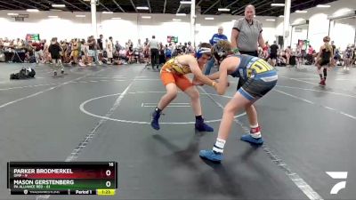 100 lbs Round 3 (4 Team) - Parker Brodmerkel, OMP vs Mason Gerstenberg, PA Alliance Red