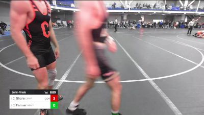 125 lbs Semifinal - Cooper Shore, Campbell vs Charlie Farmer, Army-West Point