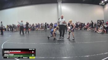 60 lbs Cons. Round 2 - Cruz Knox, Dragons Junior Wrestling Club vs James Klockowski, Individual