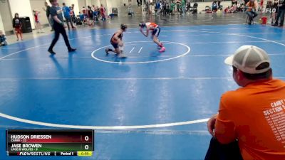 80 lbs Placement (4 Team) - Jase Browen, LPGE/B Wolves vs Hudson Driessen, Canby