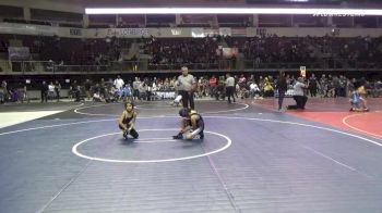 72 lbs Quarterfinal - Rosaleen Gleason, Stars And Stripes Wrestling Club vs Esperanza Gallegos, NM Gold