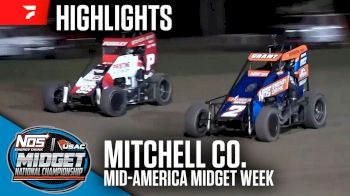 Highlights | 2024 USAC Midgets at Mitchell County Fairgrounds