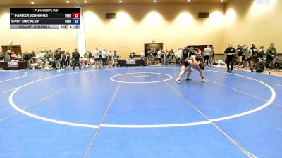113 lbs Champ. Round 2 - Parker Jennings, Pennsylvania vs Bart Meckley, Pennsylvania