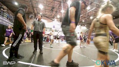 67-70 lbs Rr Rnd 3 - Delaney Pritchard, Bristow Elementary Wrestling Club vs Janey Boling, Sperry Wrestling Club