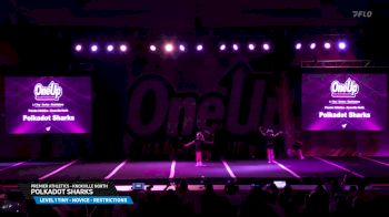 Premier Athletics - Knoxville North - Polkadot Sharks [2025 L1 Tiny - Novice - Restrictions Day 1] 2025 One Up Grand Nationals