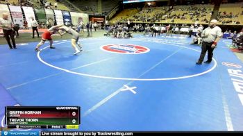 190 Class 4 lbs Quarterfinal - Trevor Thorn, Liberty North vs Griffin Horman, Jackson