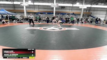 95-100 lbs Quarterfinal - Noah Cate, Hi Desert Mat Club vs River Alverson, Hawk Wrestling Club