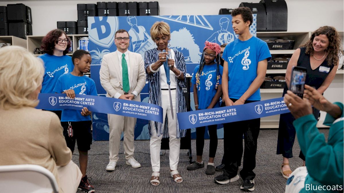 Bluecoats Celebrate Official Opening of EN-RICH-MENT Arts Center in Canton