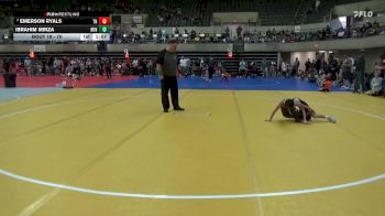 70 lbs Round 1 - Ibrahim Mirza, Minnesota vs Emerson Ryals, Team Nazar