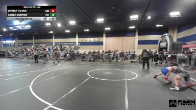 150 lbs Round Of 64 - Davian Tovar, Temecula Valley HS vs Ayden Hunter, 208 Spartans