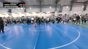 38 lbs 2nd Place Match - Thomas Castaneda, El Paso Wildcats Wrestling Club vs Beckham Van Buskirk, Vici Wrestling Club