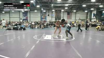 220 lbs Rr Rnd 1 - Phil Daniels, Patton Trained Red vs Albert Powell Jr, FORGE H/S 2