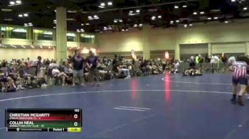 182 lbs Round 2 (10 Team) - Collin Neal, Bubbletown Mat Club vs Christian Mcgarity, Eagles Wrestling C2