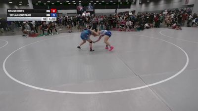 120 lbs Champ. Rd Of 16 - Rylan Custard, 308 Wrestling Academy vs Naomi Kofe, Sanderson Wrestling Academy