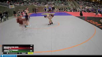 147 lbs Semis & 1st Wrestleback (8 Team) - Brandalynn Sims, Redmond vs Ashley O`Tierney, Scappoose