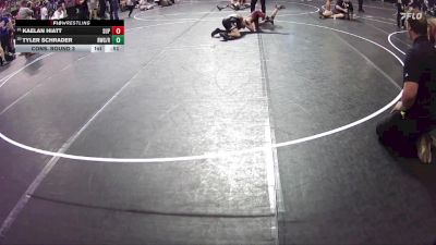 80 lbs Cons. Round 3 - Tyler Schrader, Rocket Wrestling Club / RWC vs Kaelan Hiatt, Superior