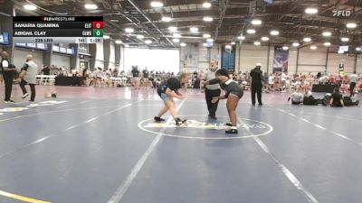 235 lbs Rr Rnd 1 - Saharia Quamina, Elite NJ Black vs Abigail Clay, Cheyenne Ladies Wrestling Club