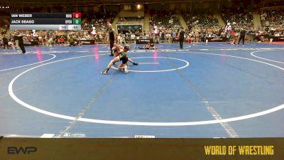 80 lbs Consi Of 8 #1 - Ian Weber, Ringers vs Jack Seago, Open Mats