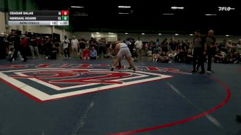 215 lbs Semifinal - Ceasar Salas, IN vs Kendahl Hoare, PA