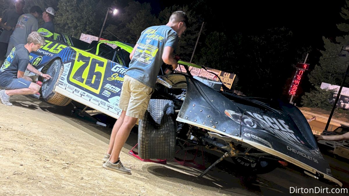 Brandon Overton Endures Flip And Reflip At Wythe Raceway