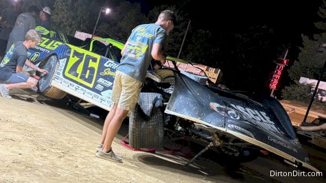 Brandon Overton Endures Flip And Reflip At Wythe Raceway