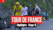 Tour de France 2024 Stage 15 Highlights