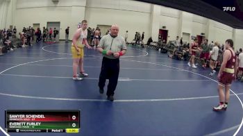 275 lbs Round 4 (6 Team) - Sawyer Schendel, Minnesota Gold vs Everett Furley, Nebraska Maize