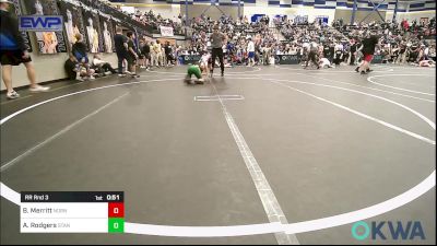 96 lbs Rr Rnd 3 - Brayden Merritt, Norman North vs Ayden Rodgers, Standfast OKC