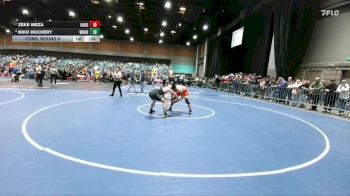 157 lbs Cons. Round 6 - Niko Dockery, Woodcreek vs Zeke Meza, Oakdale