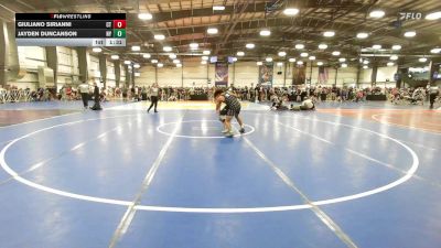 132 lbs Round Of 128 - Giuliano Sirianni, CT vs Jayden Duncanson, NY