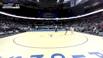II-124 lbs 1st Place Match - Maverick Beckwith, Norwich vs Brock Frederick, South Jefferson