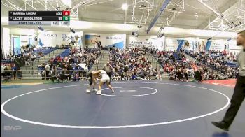 125 lbs 1st Place Match - Lacey Middleton, Washburn Rural vs Marina Loera, Garden City