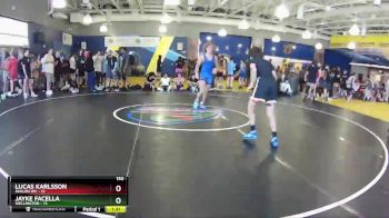 150 lbs Semis & Wb (16 Team) - Jayke Facella, Wellington vs Lucas Karlsson, Avalon WV