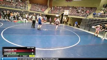 139 lbs Quarterfinal - Conner Ware, Stallions Wrestling Club vs Cougar Betts, Uintah Wrestling