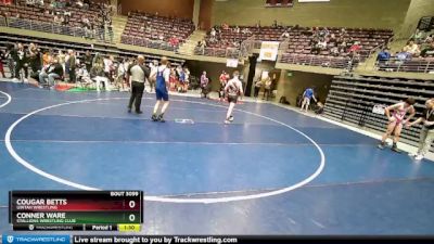 139 lbs Quarterfinal - Conner Ware, Stallions Wrestling Club vs Cougar Betts, Uintah Wrestling