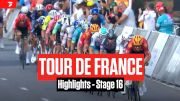 Tour de France 2024 Stage 16 Highlights