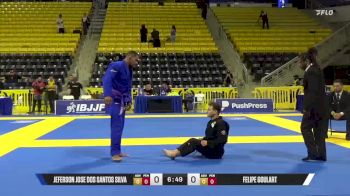 Felipe Goulart vs Jeferson Jose Dos Santos Silva 2025 World Jiu-Jitsu IBJJF Championship