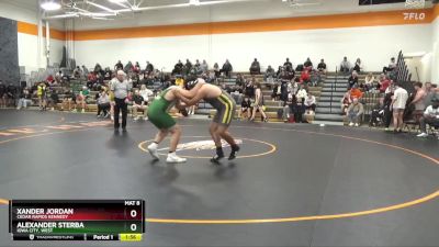 215-230 lbs Round 4 - Alexander Sterba, Iowa City, West vs Xander Jordan, Cedar Rapids Kennedy