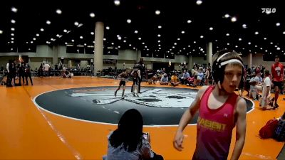 55 lbs Round 5 (6 Team) - Holden Grey, Panhandle Punishers vs Sebastian Cooper, Rabbit WC