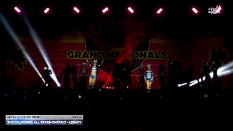 The California All Stars-Ontario - Legacy [2026 L6 U18 Co-ed NT Day 2] 2026 Spirit Sports Grand Nationals