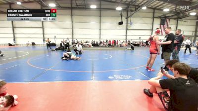 152 lbs Rr Rnd 3 - Josiah Beltran, FORGE H/S 2 - HSB vs Carsyn Swauger, Ohio Titan Gold - HSB