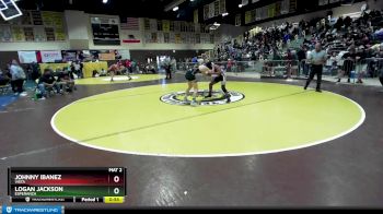 132 lbs Cons. Round 4 - Logan Jackson, Esperanza vs Johnny Ibanez, Vista