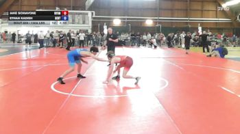 130A lbs Consi Of 4 - Jake Schiavone, Wyoming Seminary vs Ethan Kadish, Newton South